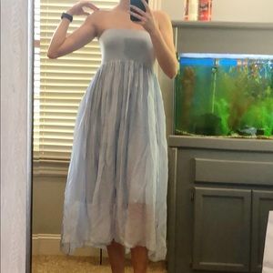 Convertible Silk Maxi Skirt Dress